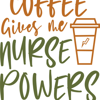Coffee gives me nurse powers