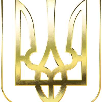 Golden Coat of Arms of Ukraine