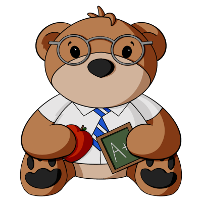 Male Teacher Teddy Bear