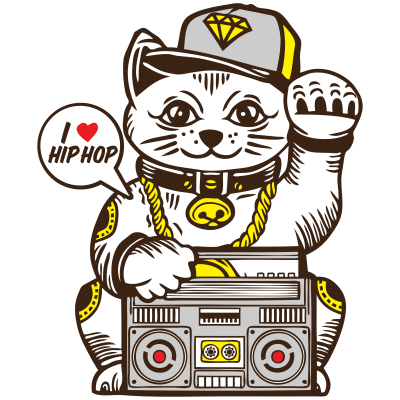 lucky cat hip-hop music