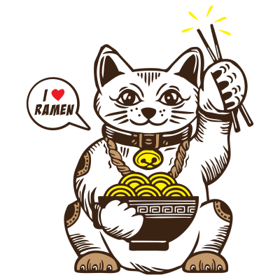 lucky cat love ramen