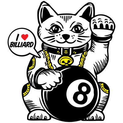 lucky-fortune-cat-8th-ball-billiard-character-design