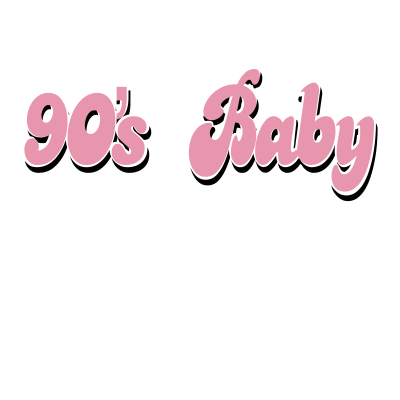 90s baby retro