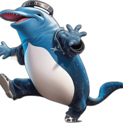 whale wearing hip hop dance gear break-dancing pix (1)(1)