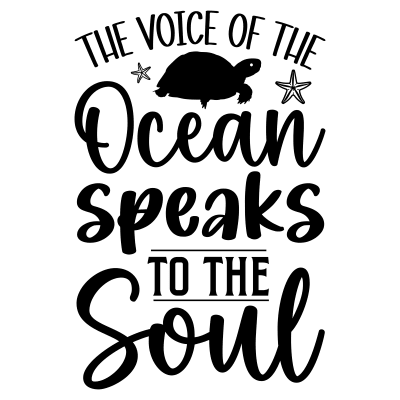 The Voice of the Ocean Speaks to The Soul