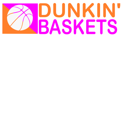 Dunkin Baskets Funny Basketball Coffee Drinkers