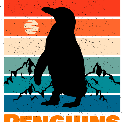 Just A Girl Who Loves Penguins - Retro Animal