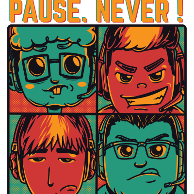Pause. Never! Game Squad
