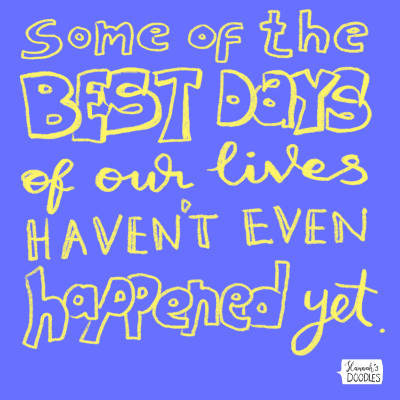 Best Days: optimistic quote design