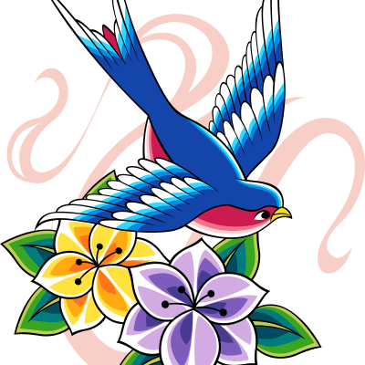 Floral Bird Design