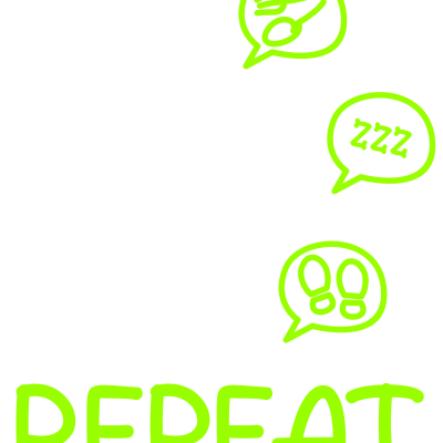 eat-sleep-trip repeat lettering typography quotes