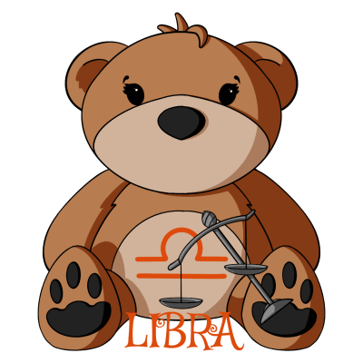 Libra Teddy Bear