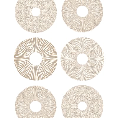 Mushroom spore pattern