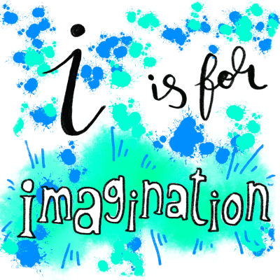 I is for Imagination: alphabet design series