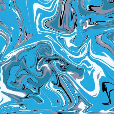 Blue Marbled Pattern