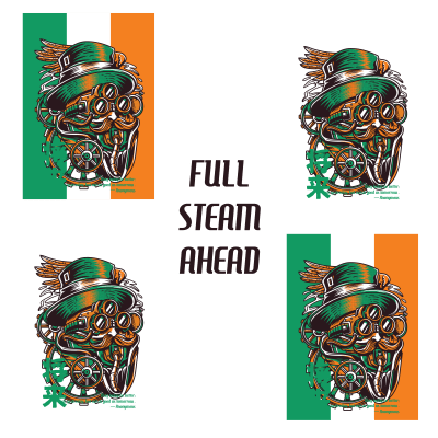 Full Steam Ahead Sticker Pack