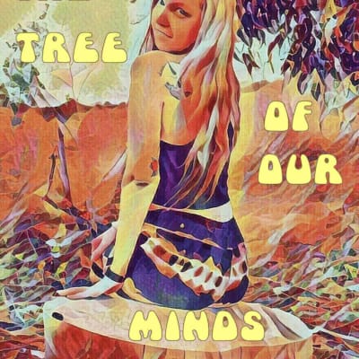 Under the Tree Looking for Sunshine Hippie Girl