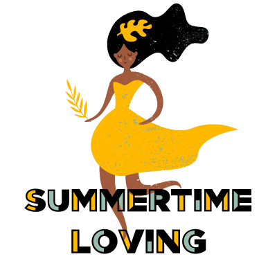A lady Enjoying the Summertime In a yellow  dress