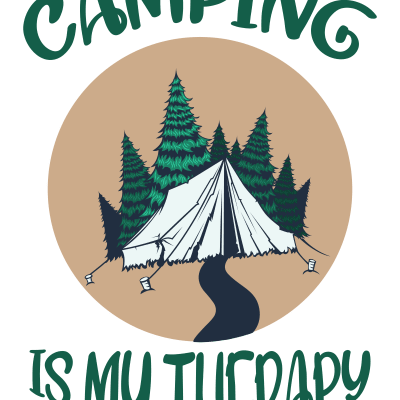 camping is therapy