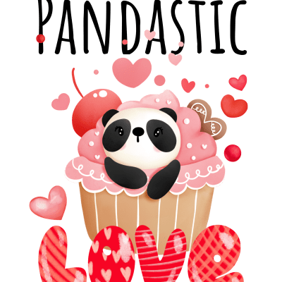 Pandastic Love Pandastic Valentine White Version.