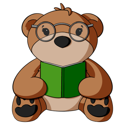 Reading Teddy Bear