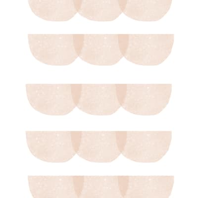 Pink collage shapes pattern