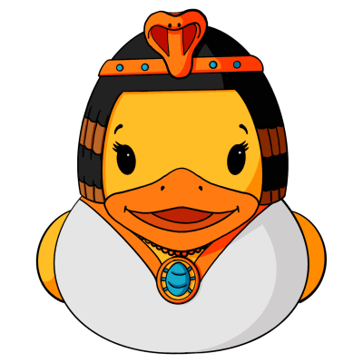 Cleopatra Rubber Duck