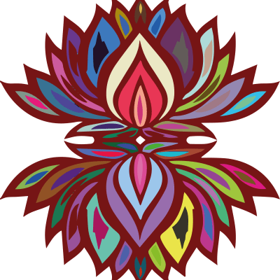 Graphic Lotus Silk