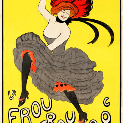 LE FROU FROU Magazines Vintage French Advertisement