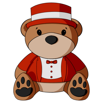 Circus Ringmaster Teddy Bear
