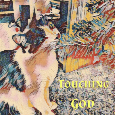 You Are Touching God Funny Cat Biting Tree