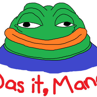 Pepe The Frog Das it Mane, RARE Pepe The Frog, Special Pepe The Frog