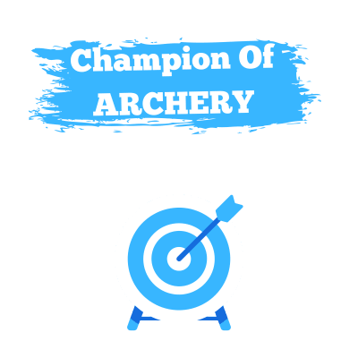champion of archery- nice design for archery lovers