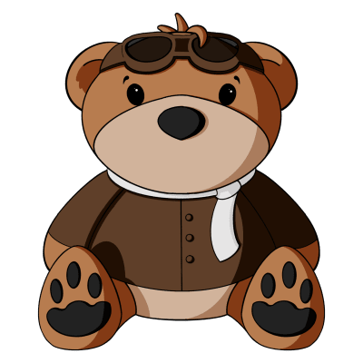 Aviator Teddy Bear