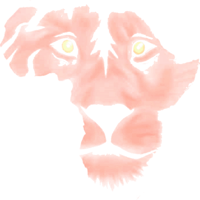 African Lion Vintage