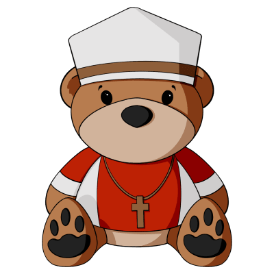 Priest Teddy Bear