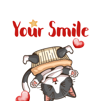 Falling Into Your Fantastic Smile Baby Black Version.