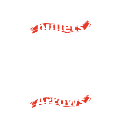 shooting with bullets are easy try shooting wtih arrows- nice design for archery lovers