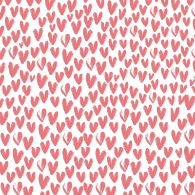 Valentines day heart pattern design