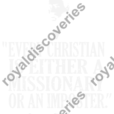 "Every Christian Is Either A Missionary Or An Imposter." Charles Spurgeon Quote | Spurgeon Shirt | Spurgeon Gear
