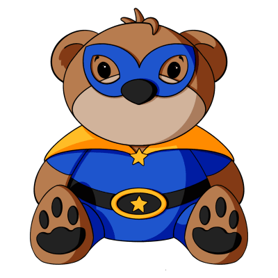 Superhero Teddy Bear