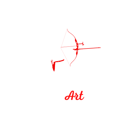 shooting like a girl is an art- nice design for archery lovers