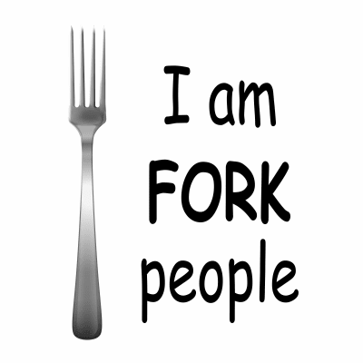 I Am Fork People Funny Shirt