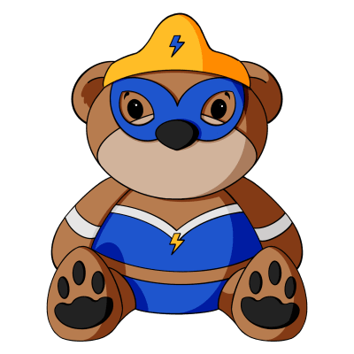 Superhero Teddy Bear