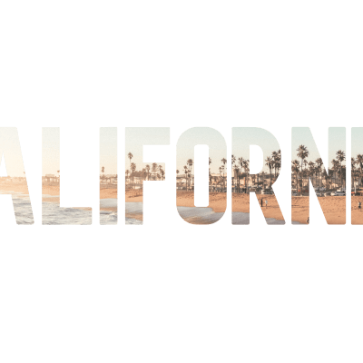 California Iconic Scenery Logo