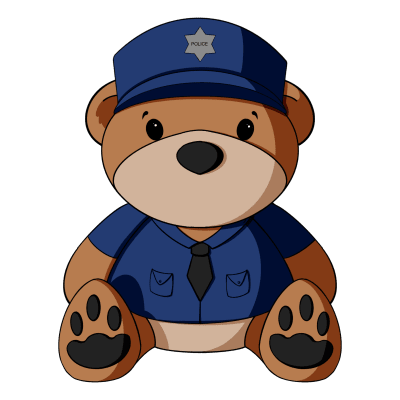 Police Teddy Bear