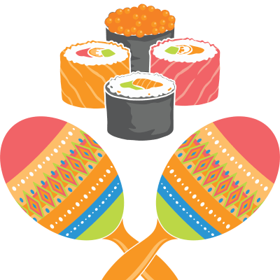 Sushi Fiesta Funny