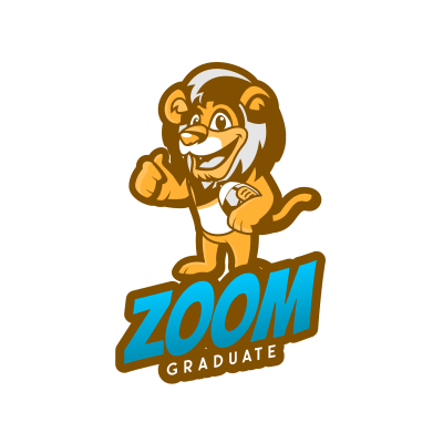 Zoom Graduate Lion - #1