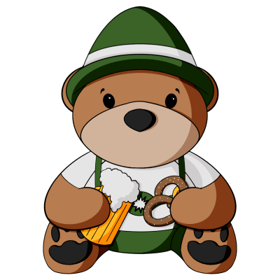 Boy Oktoberfest Teddy Bear