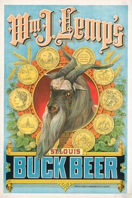 Wm. J. Lemp’s Buck Beer (1886)